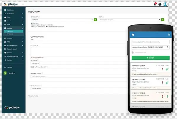 Logging New Enquiries - Operating System
