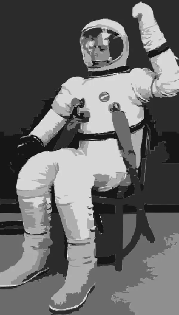 Nasa Flight Suit Development Images 325-350 8 Clip