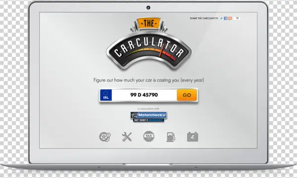 Renault Carculator 1 - Label