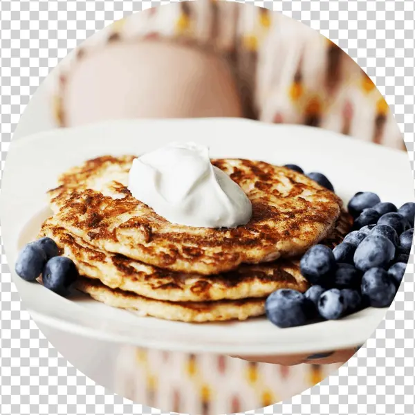 1600 X 1600 1 - Keto Pancakes With Berries And Whipped Cream