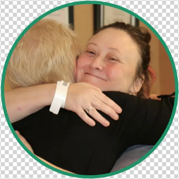 Grateful-patient - Hug