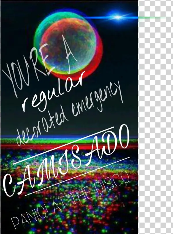 Panic Sticker - Poster