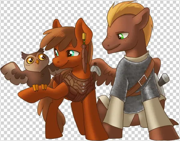 Pixel-prism, Feldook, Hoot, Oc, Oc - Cartoon