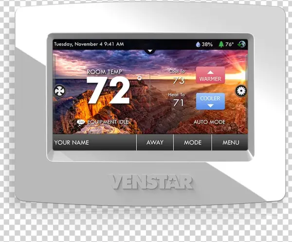 The New Colortouch With Built In Wi-fi - Venstar Colortouch T7900