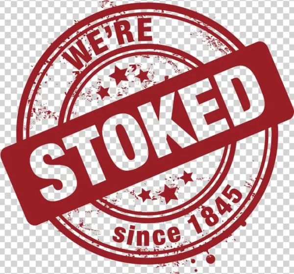 We Re Stoked R Web - Emblem