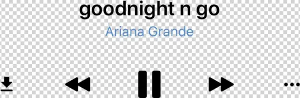 Arianagrande Sticker - Electric Blue
