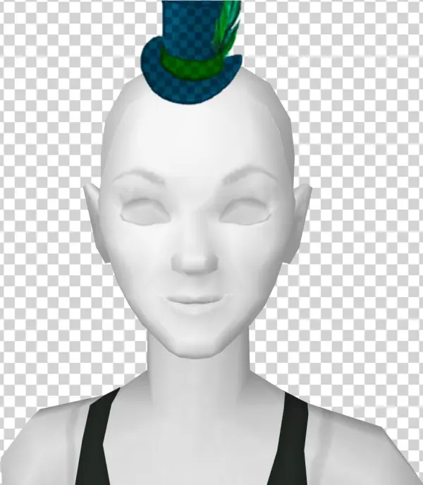 Avatar Mad Hatter Hat - Female Ninja Mask