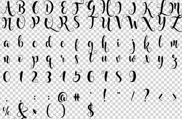 Character Map - Number