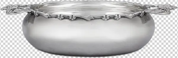 Chrysanthemum Silver Child's Porringer By Tiffany & - Sauté Pan
