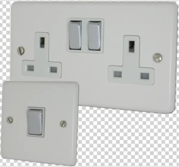 Contour White Sockets And Switches