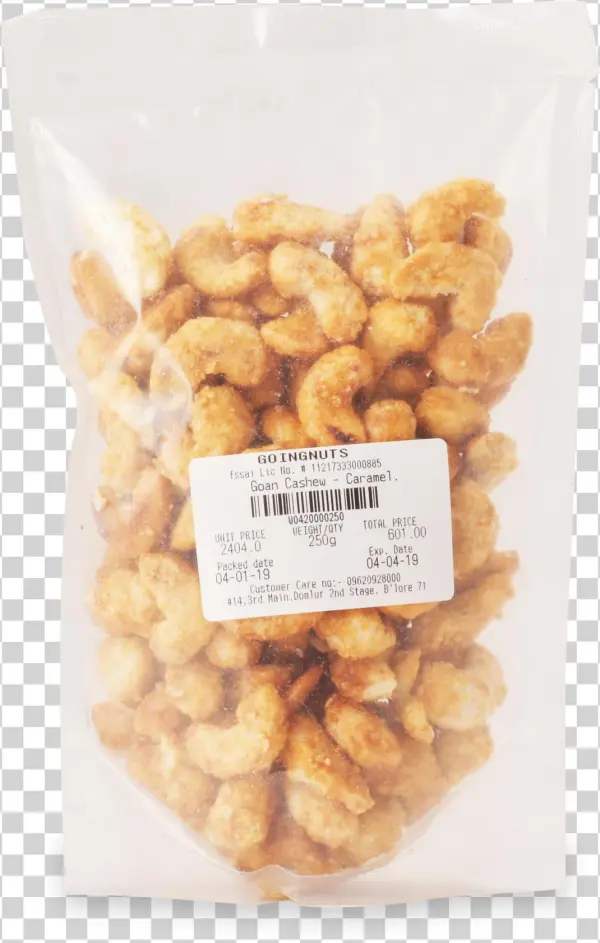 Goan Cashew Nuts- Caramel