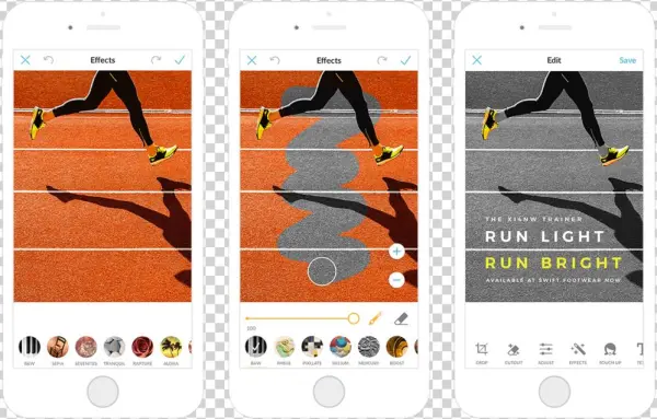 Paint-on Effects And Adjustments - Sprint