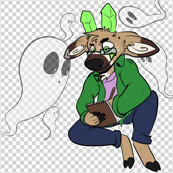 Personal Telegram Sticker, Just Clove Drawing By Hugglehugbug - Cartoon