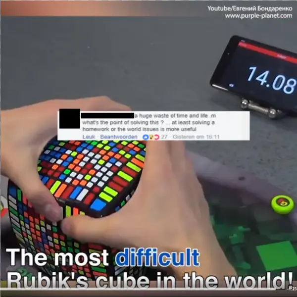 Rubik's Cube Is Easy Tbh