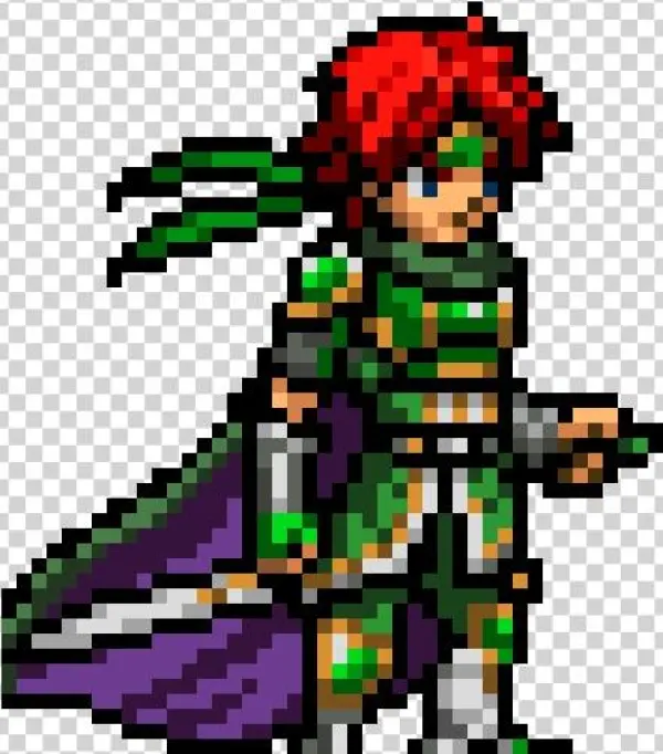 Ssb4 Green Roy - Cartoon
