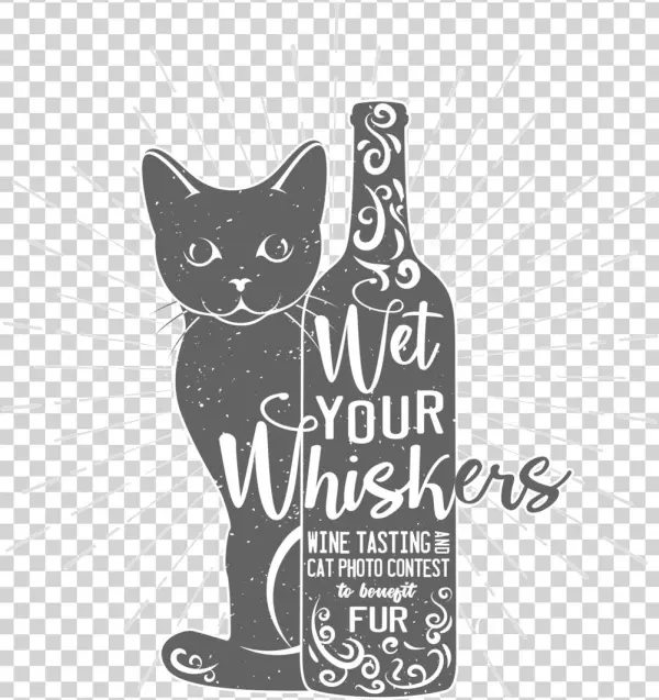 Wine Tasting Logo 2018 - Black Cat