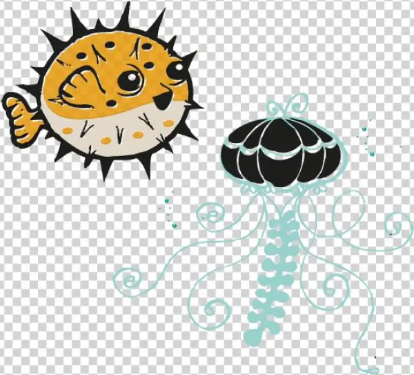 19 Hk Site Swim - Cartoon