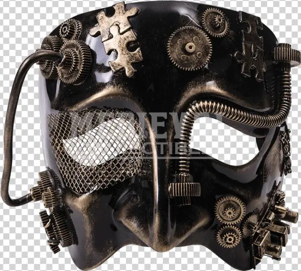 Bronze Mask Transparent