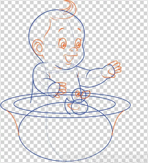 Graphic Library Download How To Draw A Taking Pop Path - Cartoon