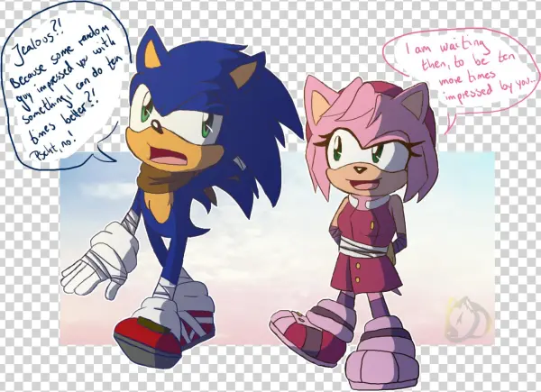 Jealousy All Written Over Your Face - Cartoon