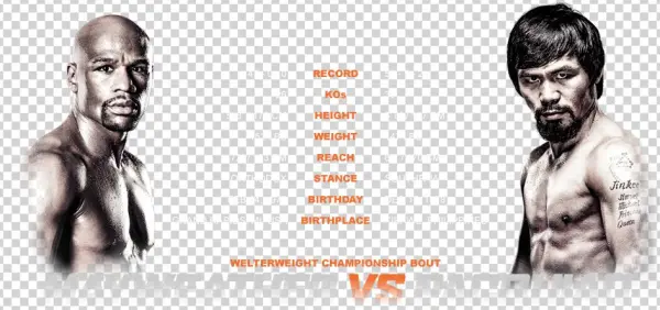 Mayweather Vs Pacquiao - Barechested