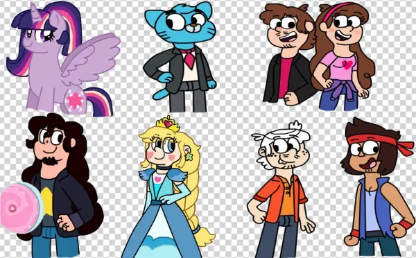 Modern Cartoons Aged Up Which One Do You Like - Cartoon