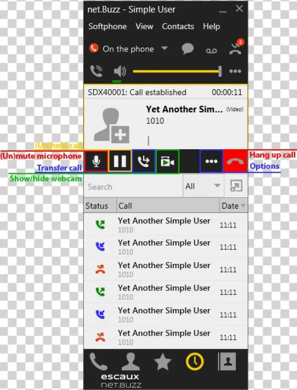 Netbuzzcallingen - Bria Phone