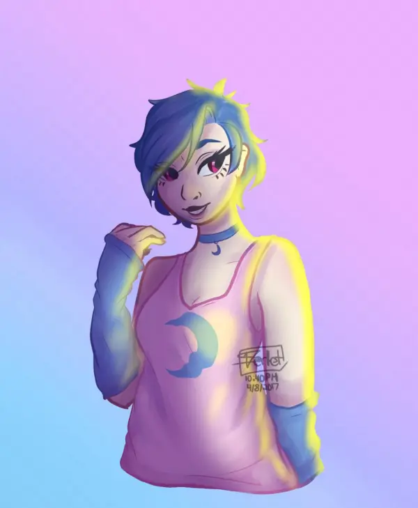 Pastel Goth Reborn - Cartoon