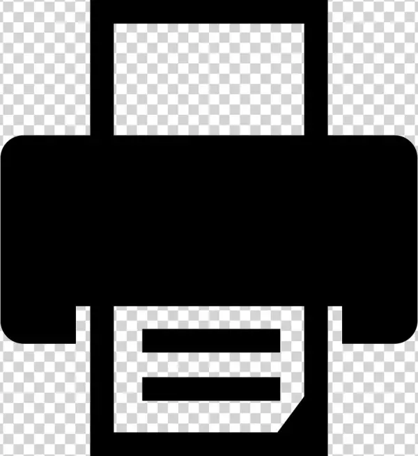 Png File - Printer Svg