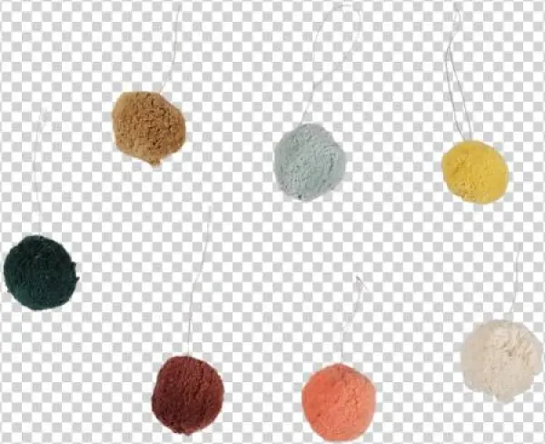Pompom Ornaments - Earrings