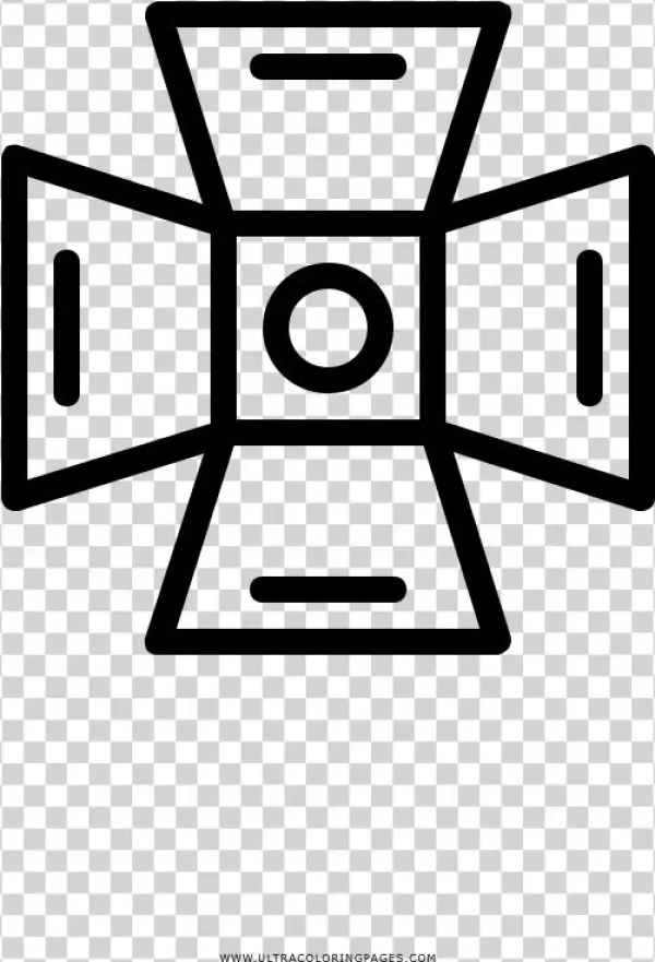 Studio Light Coloring Page - Vector Graphics