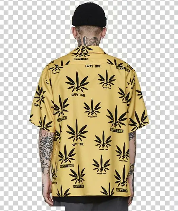 420 Hawaiian Shirt - Sunflower