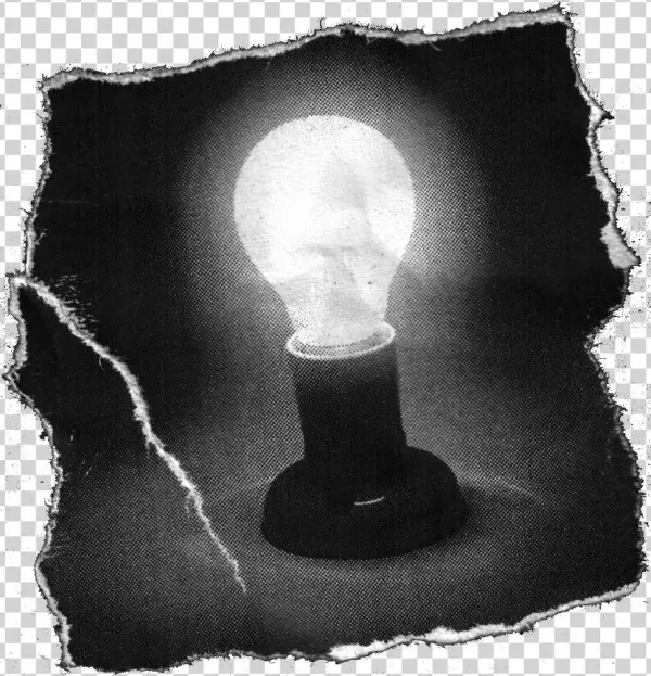 A Bright Idea - Monochrome