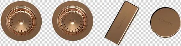 Abey Schock Sink Trim Kit Rose Gold Sink Accessories