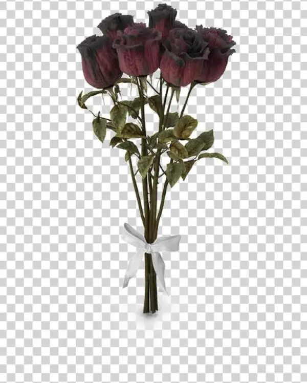 Bouquet Of Flowers Png Pic - Kuru Gül Png