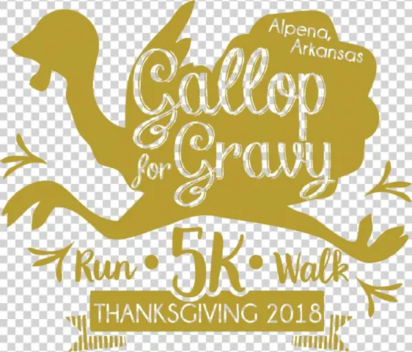 Gallop For Gravy 2018 G W750 O - Graphic Design