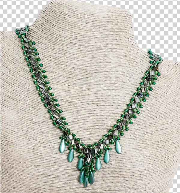 Jade Green Necklace Jewelry Asian Gemstone Design - Necklace