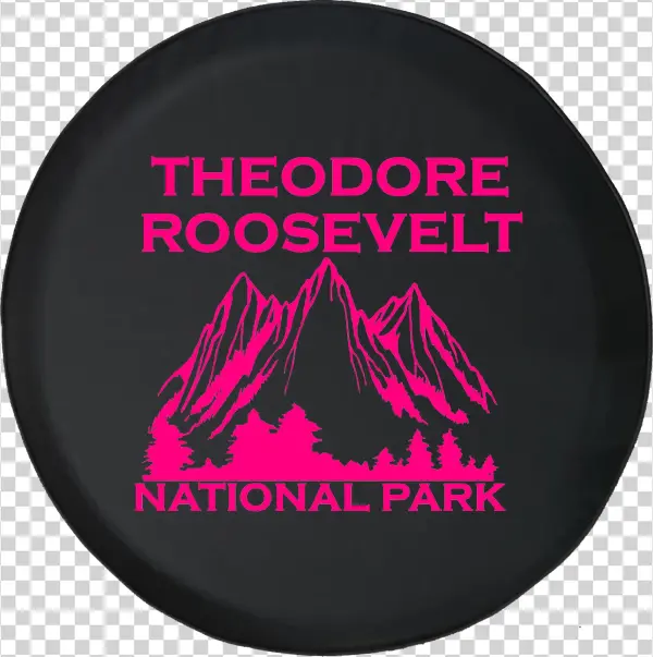 Jeep Liberty Tire Cover With Theodore Roosevelt National - Lsu Campus