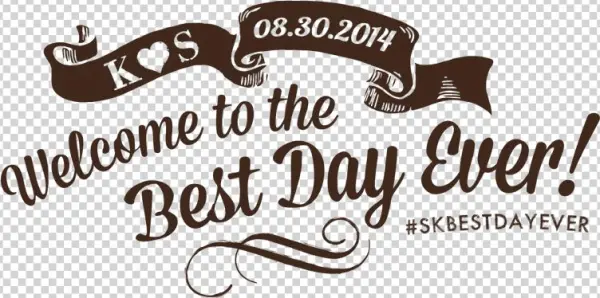 Playful Typography Contrasted By Warm And Muted Colour - Calligraphy