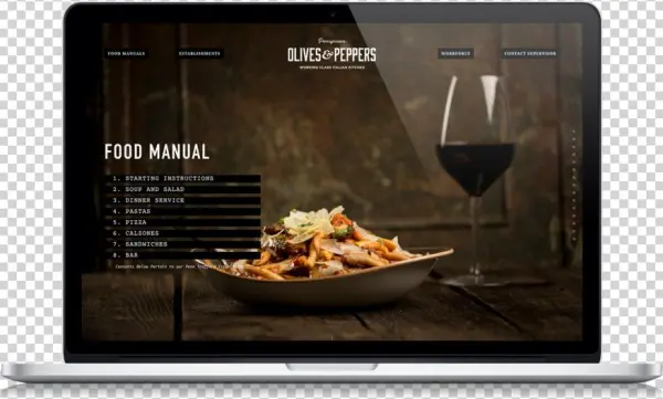 Restaurant Website Olives And Peppers Bootstrap Desgin - Breakfast