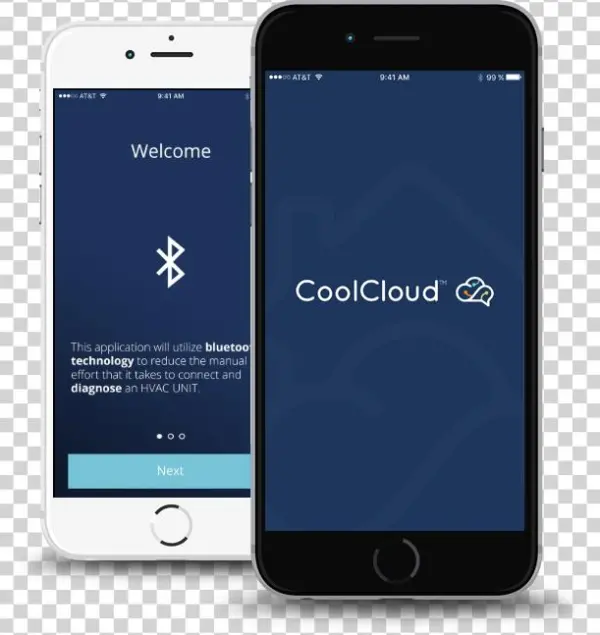 The Coolcloudtm Hvac App - Smartphone