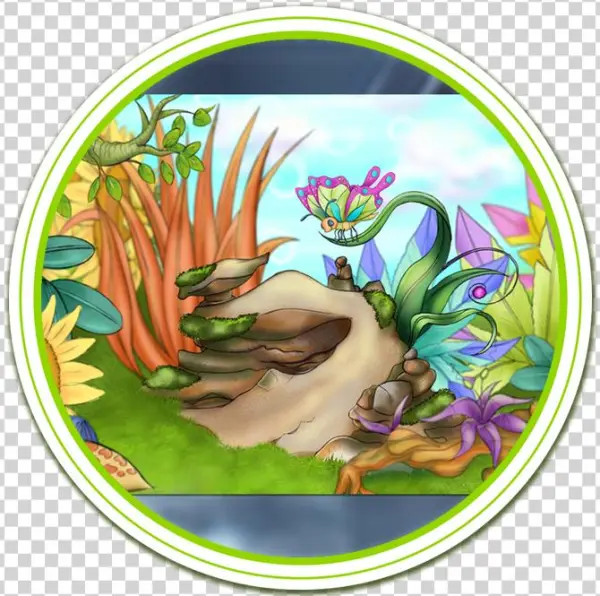 The Moodsters Scootz's Rock Set Design Sketch The Moodsters - Illustration