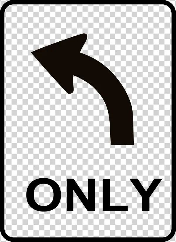 This Free Icons Png Design Of Veer Left Only