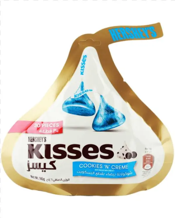 6942836706388 - Hershey Kisses Cookies And Cream