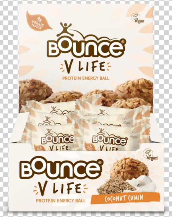 Bounce V-life Coconut Cumin Protein Energy Ball 40g - Bounce V-life Vegan Ball