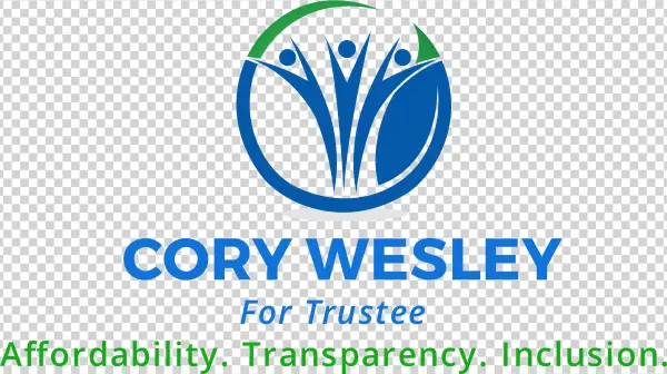 Cory Wesley For Trustee - Graphic Design