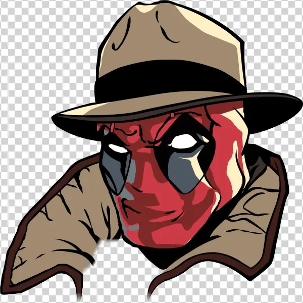 Deadpool Is On The Case - Deadpool Fedora