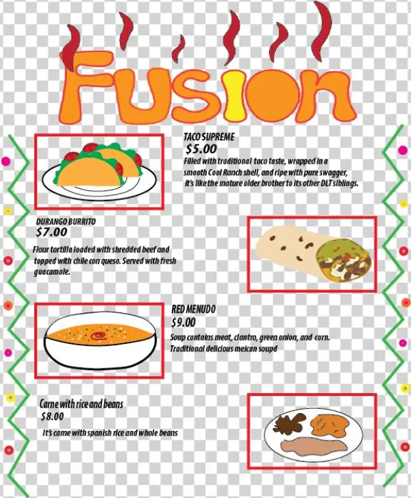 Fusion Menu