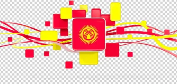 Kyrgyzstan Flag