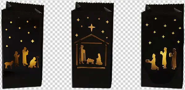Nativity Luminaries - Graphic Design